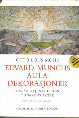 bokforside Edvard Munchs Aula Dekorasjoner