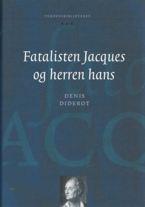 bokforside Fatalisten Jaques Og Herren Hans, Denios Diderot