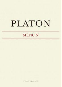 bokforside Platon Menon