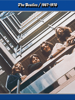 Platecover Beatles 1967 1970 The Blue Album Vinyl