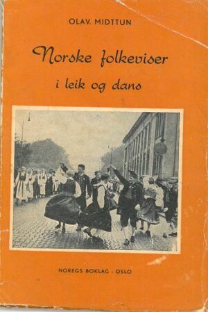 bokforside Norske Folkeviser I Leik Og Dans
