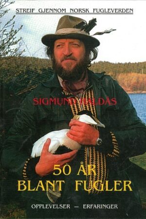 bokforside Sigmund Haldås,50 år Blant Fugler, (1)