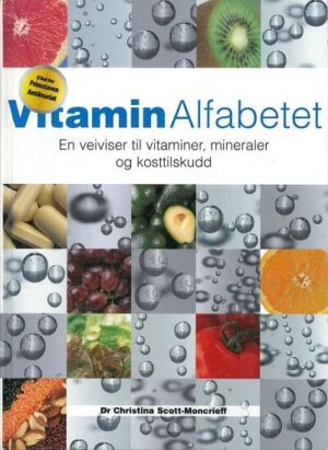 bokforside Vitaminalfabetet, Vitaminer, Mineraler