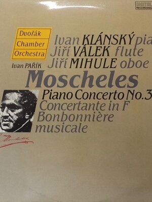 platecover Dvorak Chamber Orchestra, Moscheles Piano Conceeto No. 3