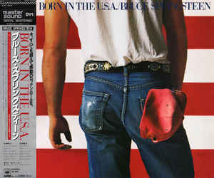 platecover Born In The Usa, Bruce Springsteen, Vinyl, Lp