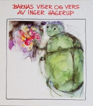 platecover Barnas viser og vers, Inger Hagerup, vinyl
