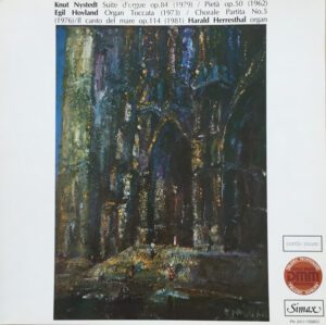 platecover Knut Nystedt, Egil Hovland, Harald Herresthal, Vinyl