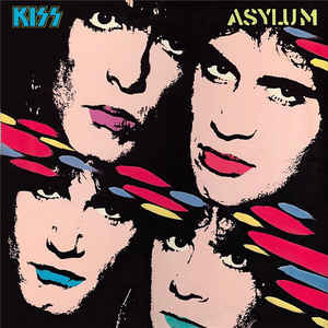 platecover kiss, asylum, vinyl