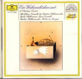 platecover Ein Weinachtskonzert, A Christmas Concert, Herbert Von Karajan