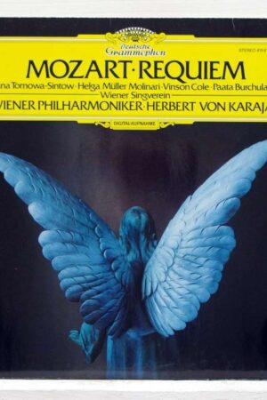 platecover Mozart Requiem, Herbert Von Karajan, Vinyl