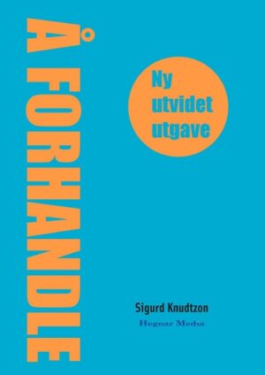 bokforside å Forhandle, Sigurd Knudtzon