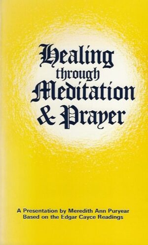 bokforside Healing through Meditation & prayer