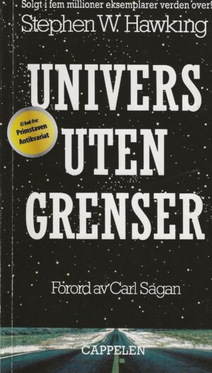 bokforside Univers Uten Grenser, Stephen W. Hawking