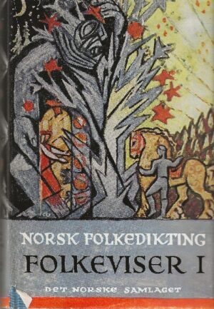 bokforside Norsk Folkedikting. Folkeviser 1