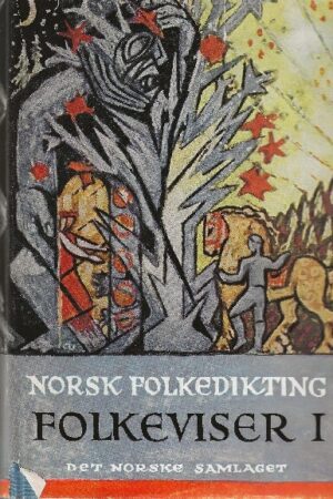 bokforside Norsk Folkedikting. Folkeviser 1