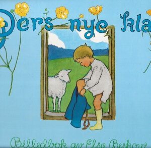 bokforside Pers Nye Klær, Elsa Beskow