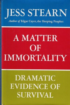 bokforside A Mattr Of Immortality, Jess Stearn