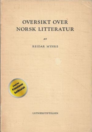 bokforside Oversikt over norsk litteratur