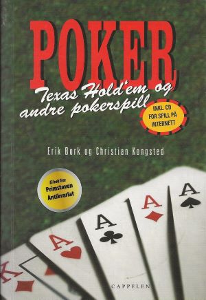 bokforside Poker. Texas Hold`em og andre pokerspill