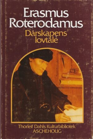 bokforside Dårskapens Lovtale, Erasmus Montanus