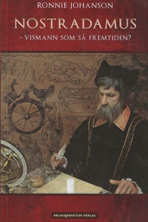 bokforside Nostradamus Vismann Som Så Fremtiden