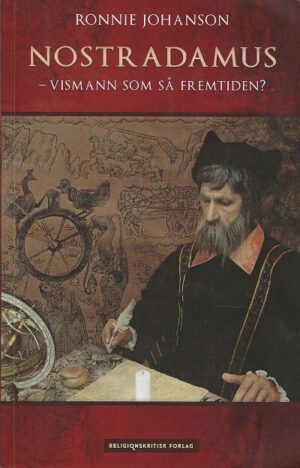 bokforside Nostradamus Vismann Som Så Fremtiden