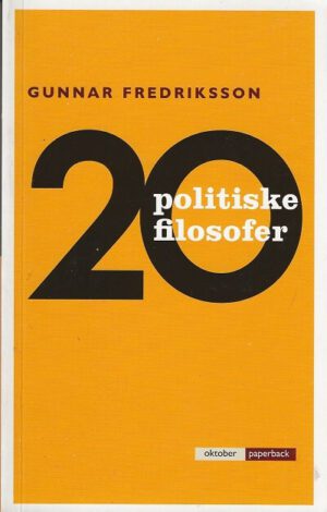 bokforside 20 Politiske Filosofer