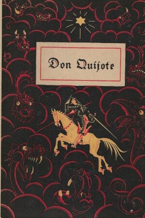 bokforside Don Quijote Von Der Mancha, Leipzig 1921