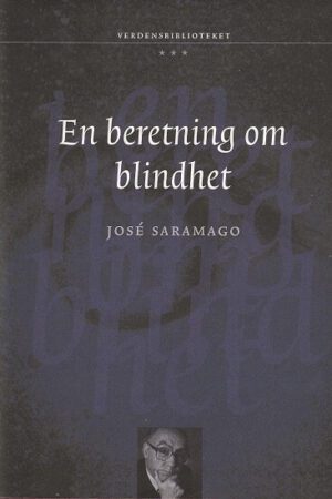 bokforside En Beretning Om Blindhet, Jose Saramago