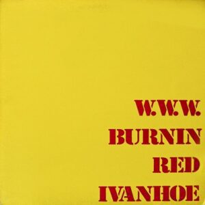 platecover W.w.w. Burnin Red Ivanhoe, Vinyl