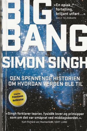 bokforside Big Bang, Historien Om, Simon Singh