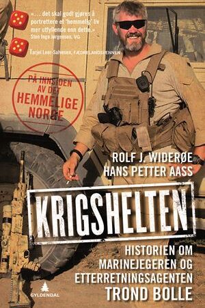 bokforside Krigshelten, Rolf J Wideroe, Historien Om Trond Bolle