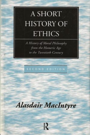 bokforside A Short History Of Ethics