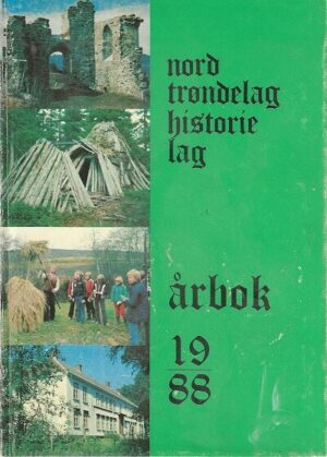 bokforside Nord Trøndelag Historielag, årbok 1988