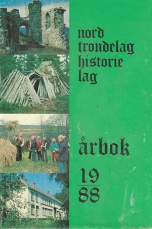 bokforside Nord Trøndelag Historielag, årbok 1988