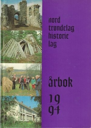 bokforside Nord Troendelag Histortielag Aarbok 1994