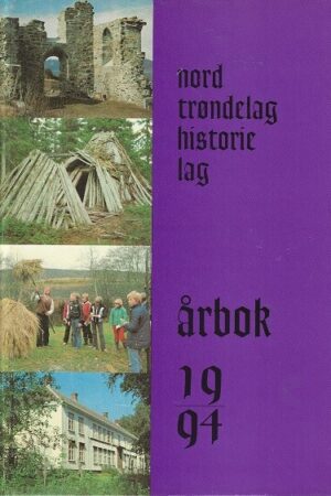 bokforside Nord Troendelag Histortielag Aarbok 1994