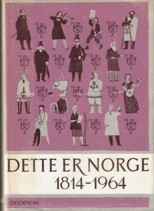bokomslag, Dette Er Norge 1814 1964 Bind 3