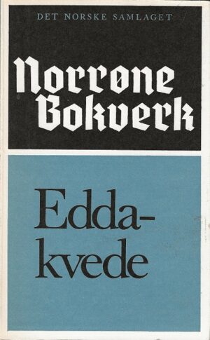 bokforside Edda Kvede, Norrone Bokverk