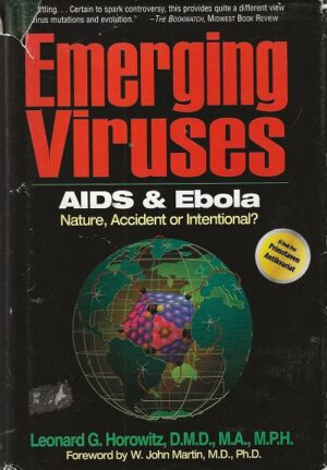bokforside Emerging Viruses, Aids & Ebola, Leonard Horowitz