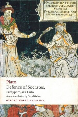 bokforside Plato Defence of Socrates, Euthyphro, and Crito