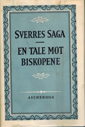 bokforside Sverres saga, en tale mot biskopene