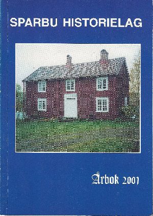 bokforside Sparbu Historielag. Årbok 2001