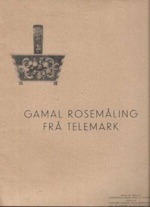 mapppeomslag Gamal Rosemaling Fraa Telemark