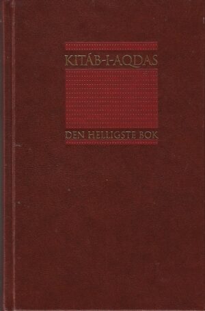 bokforside Kitab Qgdas, Den Helligste Bok