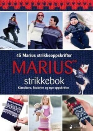 bokforside Marius strikkebok - klassikere, historier og nye oppskrifter
