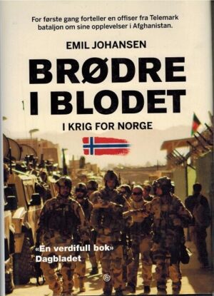 bokforside Brødre i blodet, I krig for Norge, Emil Johansen