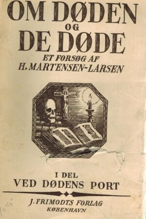 bokforside Om døden og de døde, H.Martensen-Larsen