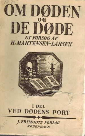 bokforside Om døden og de døde, H.Martensen-Larsen