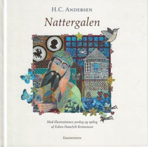 bokforside Nattergalen, H.c. Andersen